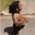 small person GIF Template