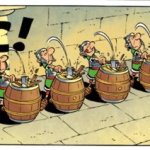 Asterix opening barrel