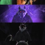 Puss in Boots straight up blank meme