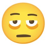 exhausted emoji