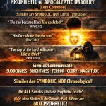 3. PROPHETIC or APOCALYPTIC IMAGERY (less common) Some similes a