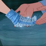 Cinderella's Grippy Sock