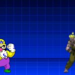 Wario Dies By Rare Akuma during Match in Mugen