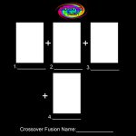 Crossover Fusion - 4 Characters (Template) meme