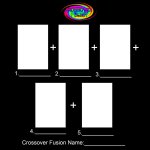 Crossover Fusion - 5 Characters (Template) meme