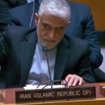 Iran Ambassador Glaring