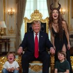 King Donald Trump Satan Mammon worship