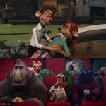 Will and The Vineland Thorns watching Flushed Away (2006) | image tagged in will and the vineland thorns watched what,flushed away,dreamworks,aardman,goat movie,memes | made w/ Imgflip meme maker