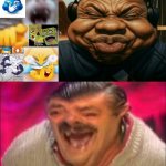 They're all laughing meme