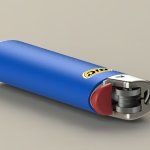 BIC, bic, lighter template