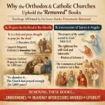 1. These are the teachings that the Orthodox and Catholic church