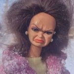 Disgusted Barbie