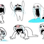 The crying drawings collection