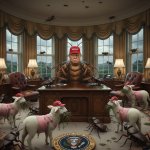 Trump Infestation meme