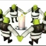 shrek corrente de oração