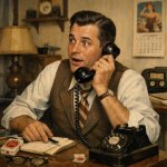 Guy getting a Phone call