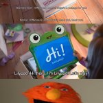 My honest reaction to Toy Story 5 | So? We don’t need yet another Toy Story movie! Three is enough! | image tagged in who reacts to bonnie gets lilypad,toy story,toy story 5,elmo,sesame street,my honest reaction | made w/ Imgflip meme maker