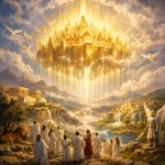 3. RE: “the city… descending out of heaven from God”  Rev 21:2 ἡ