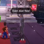 Even dust flies! template