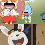 Floppers laughing at Cream