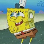 Spongebob Happy Dance GIF Template