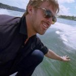 Ryan Gosling Happy Sea Hand