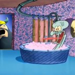 Chef (Supermoine) Drops by Squidward's House