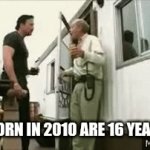 Damnnn... it hits hard fr | KIDS BORN IN 2010 ARE 16 YEARS OLD | image tagged in gifs,memes,relatable,fun,dog | made w/ Imgflip video-to-gif maker