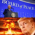 Trump board of peace then bored of peace