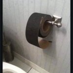 sandpaper toilet paper