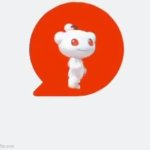 snoo running GIF Template