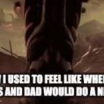 we've felt like this, right? | HOW I USED TO FEEL LIKE WHEN MY SIBLINGS AND DAD WOULD DO A NERF WAR | image tagged in gifs,doom eternal | made w/ Imgflip video-to-gif maker