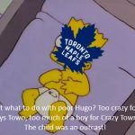 Leafs Hugo Simpsons