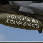 Bombs on a bomber plane