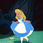 alice nice to meet you GIF Template