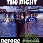The night before twin Peaks