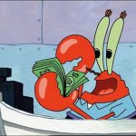 Mr Krabs money