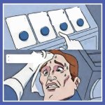 Sweating push buttons