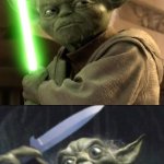 Yoda fight fantasy vs reality