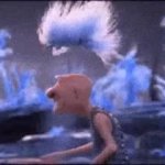 flying wig GIF Template