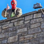 Spider-Man on roof meme