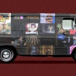 Sailor Moon Sailor Stars Delivery Van Mockup