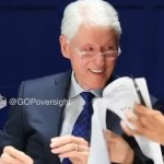 bill clinton smiling epstein