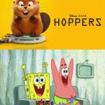 SpongeBob SquarePants and Patrick Star loves Hoppers (2026) | image tagged in who loves hoppers 2026,spongebob squarepants,patrick star,disney,pixar,memes | made w/ Imgflip meme maker