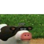 if you comment I will give you a fun fact | cow | image tagged in perhaps cow | made w/ Imgflip meme maker