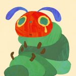 Fette Raupe Nimmersatt