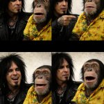 Nikki Sixx and the screwed up chimp