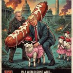 HIDE THE SAUSAGE meme