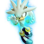 Silver the Hedgehog | OPTIMISTIC: YEAR OF SILVER; 2026 | image tagged in silver | made w/ Imgflip meme maker