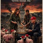 EPSTEIN'S SLOPPY SECONDS meme